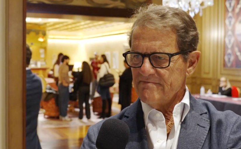 Capello: “La Roma? Ha qualità e un allenatore che è un martello. Troppo lo scudetto, ma con dei rinforzi può essere una sorpresa” (VIDEO)