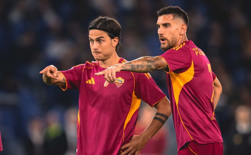 SASSUOLO-ROMA: le probabili formazioni dei quotidiani. Gasp conferma Dybala falso 9, ballottaggio Pellegrini-Bailey