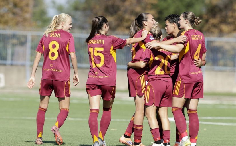 VIDEO – Femminile, rifinitura a Londra per le giallorossse: domani l’ultima chance contro il Chelsea