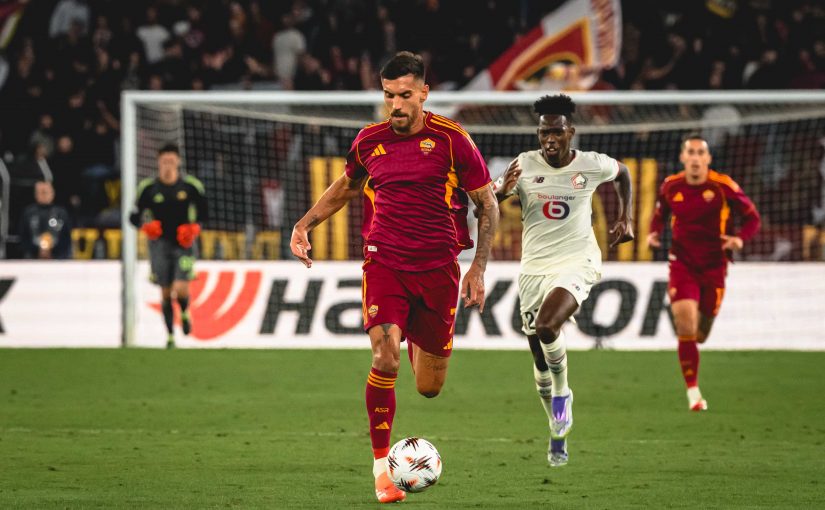 Roma-Lille, PELLEGRINI: “Parla il campo alla fine. Sto cercando di migliorarmi in quello che mi chiede il mister”