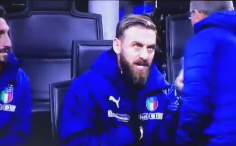 Ventura: “Lo sfogo di De Rossi in Italia-Svezia? La più grande fake news degli ultimi 50 anni, non gli ho mai chiesto di entrare” (VIDEO)