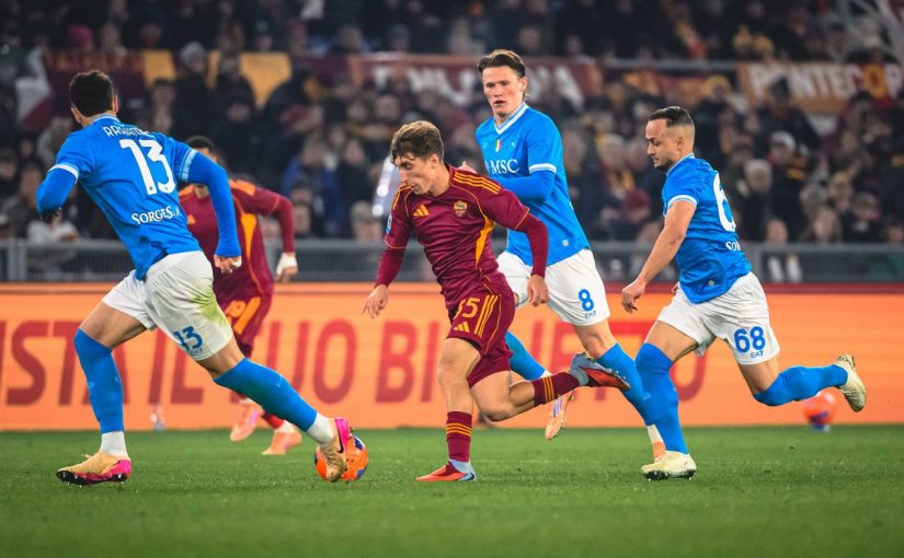 Roma innocua: contro il Napoli i dati di XG, tiri e distanza dalla porta peggiore della stagione