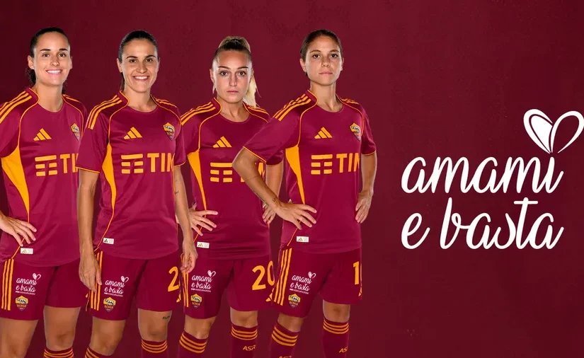 “Amami e basta”: AS Roma e HDI Assicurazioni uniscono le forze contro la violenza di genere