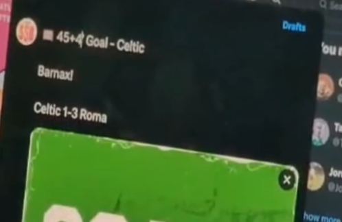 VIDEO – Celtic-Roma, il cronista scozzese sfida il karma: assegna il gol ai padroni di casa prima della battuta del rigore