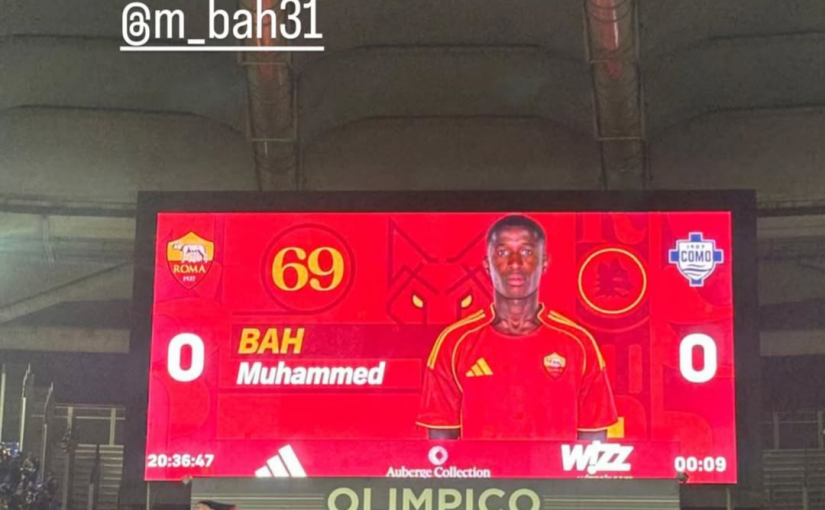 Instagram, la dedica di Balagie Darboe al cugino Bah per la prima convocazione: “Orgoglioso di te” (FOTO)