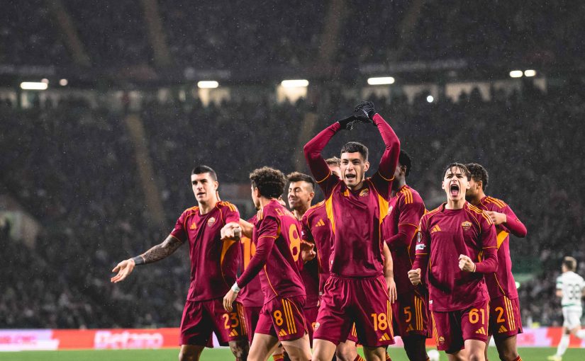 Europa League, CELTIC-ROMA 0-3: i giallorossi dominano a Glasgow (FOTO e VIDEO)