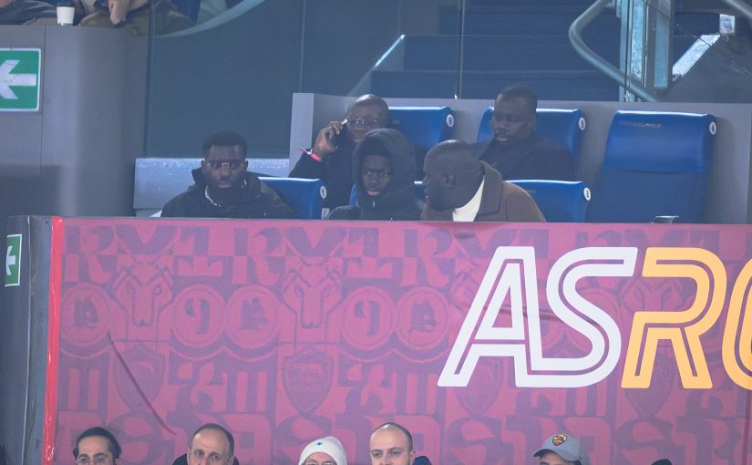 Roma-Torino: anche Vaz in tribuna a seguire la sfida (FOTO)