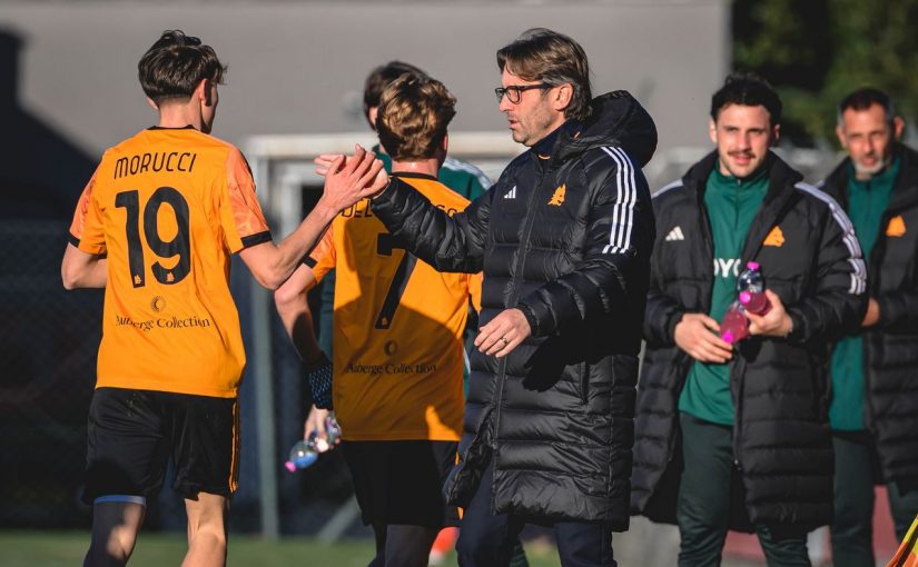 Primavera: vittoria sul Milan per 1-0. Giallorossi in testa