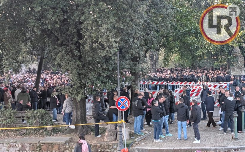 Roma-Stoccarda: oltre 3 mila tifosi ospiti al meeting point a Villa Borghese (FOTO E VIDEO)