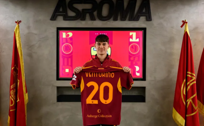 Ufficiale: Venturino è un giocatore della Roma (COMUNICATO E VIDEO)