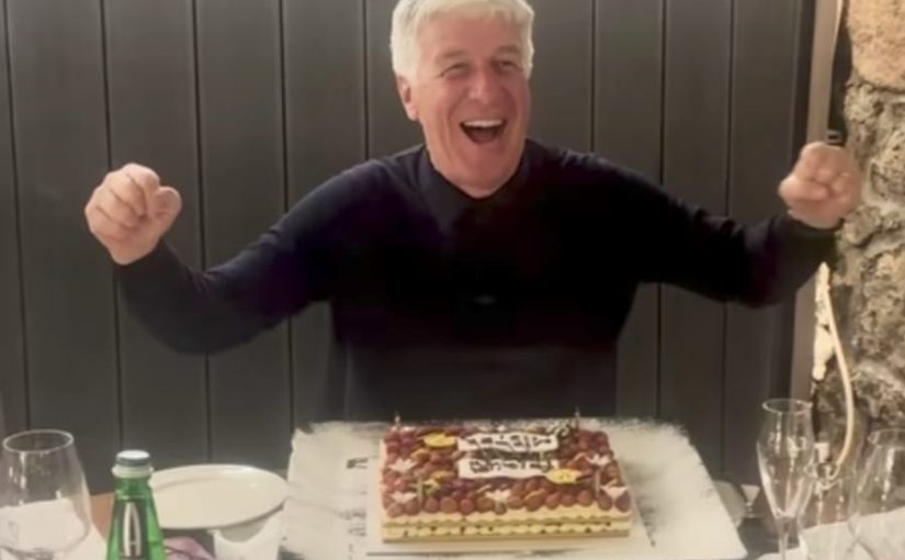 Gasperini festeggia i suoi 68 anni: serata in una nota trattoria romana per il tecnico (FOTO)