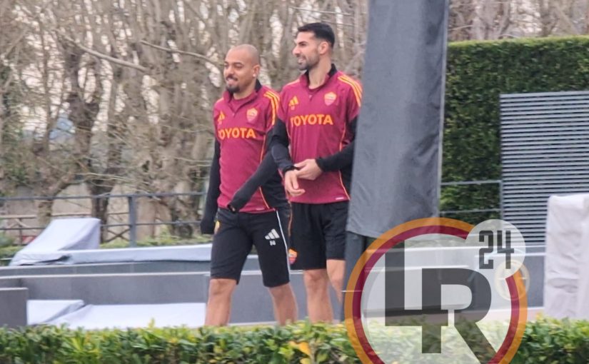 LIVE – Trigoria, allenamento in vista dello Stoccarda: Celik in gruppo, out El Shaarawy, Dovbyk, Hermoso ed El Aynaoui. Presenti Ranieri e Massara (FOTO e VIDEO)