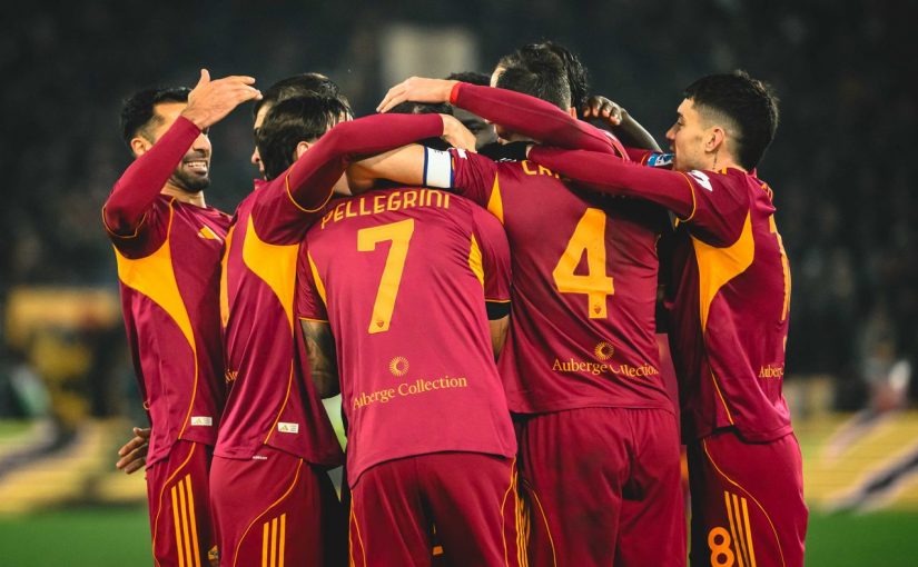 Primo pareggio: la Roma gioca, il Milan segna. Pellegrini su rigore firma l’1-1