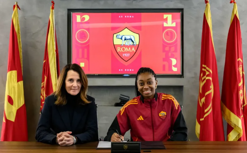 Femminile, Maya Antoine: “Ho scelto la Roma anche per la storia di questo club. Obiettivi? Vincere il campionato” (VIDEO)