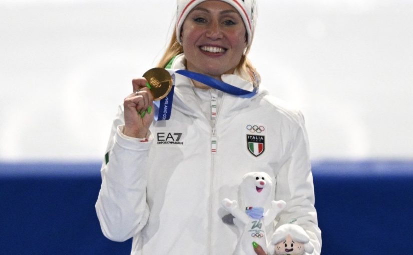 Olimpiadi, medaglia d’oro per la giallorossa Lollobrigida: i complimenti della Roma su X (FOTO)