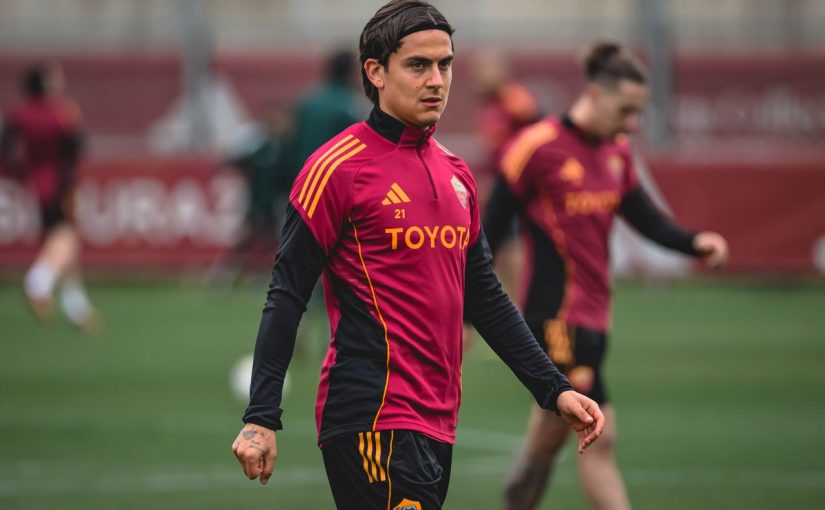 Volata Champions, Dybala presente