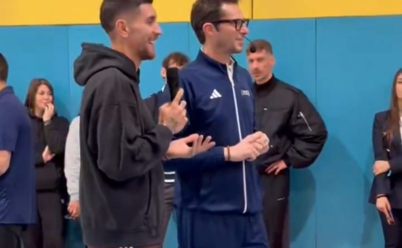 Pellegrini protagonista dell’iniziativa ‘Scuola Attiva’: “Ho vinto una coppa che ne vale mille. Il gol più bello? La punizione al derby” (VIDEO)