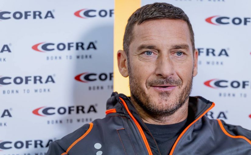 Totti nuovo testimonial COFRA: “Sono orgoglioso, la sicurezza è fondamentale”