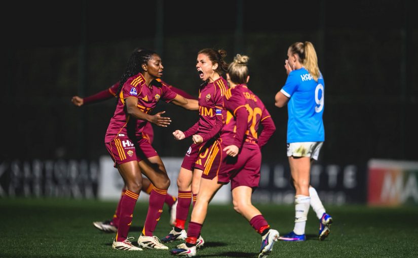 Serie A Femminile, LAZIO-ROMA 1-2: le giallorosse vincono il derby e rimangono in testa al campionato a +6 dall’Inter