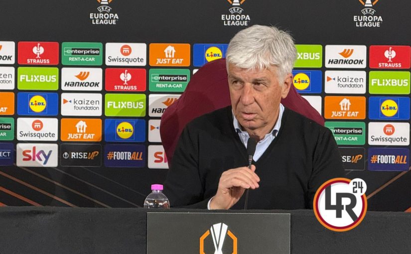 VIDEO – Gasperini: “La spiegazione dell’AIA sull’espulsione di Wesley? Quando ti senti preso in giro devi fare la faccia da scemo…”