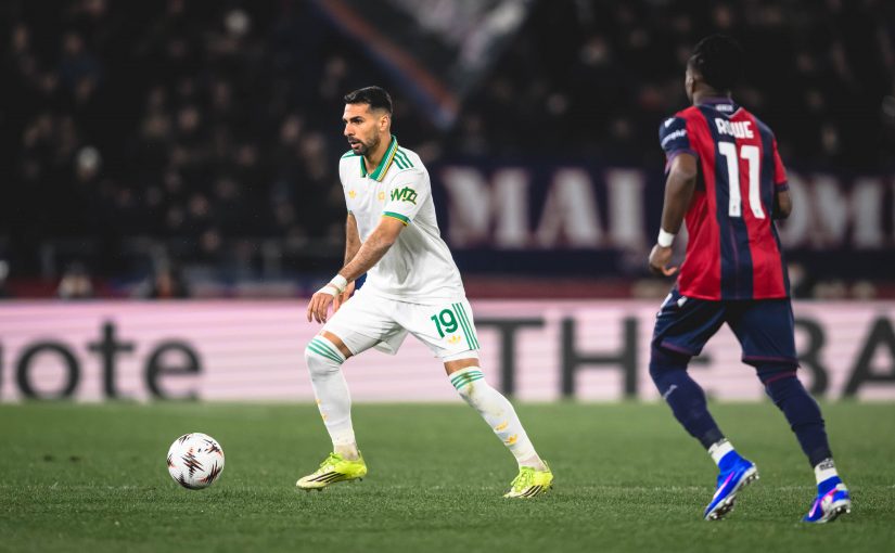 Bologna-Roma, Rowe: “Al ritorno non sarà facile ma ci crediamo. Sappiamo quanto sarà caldo l’Olimpico”