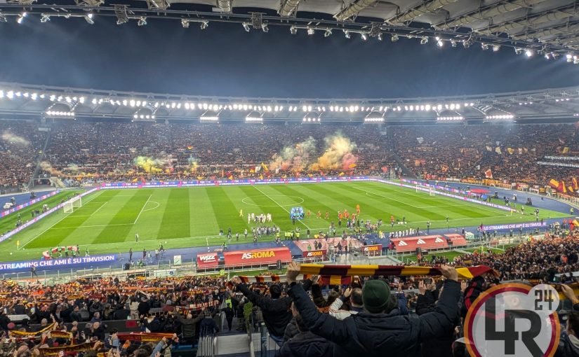 Roma-Juventus, presenti 65.870 spettatori all’Olimpico: 78esimo sold out dell’era Friedkin