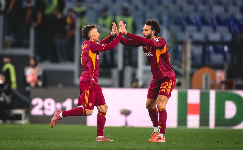 Roma-Lecce, HERMOSO: “Abbiamo reagito, l’importante è non mollare mai. Vaz? Ha talento e può migliorare tanto”