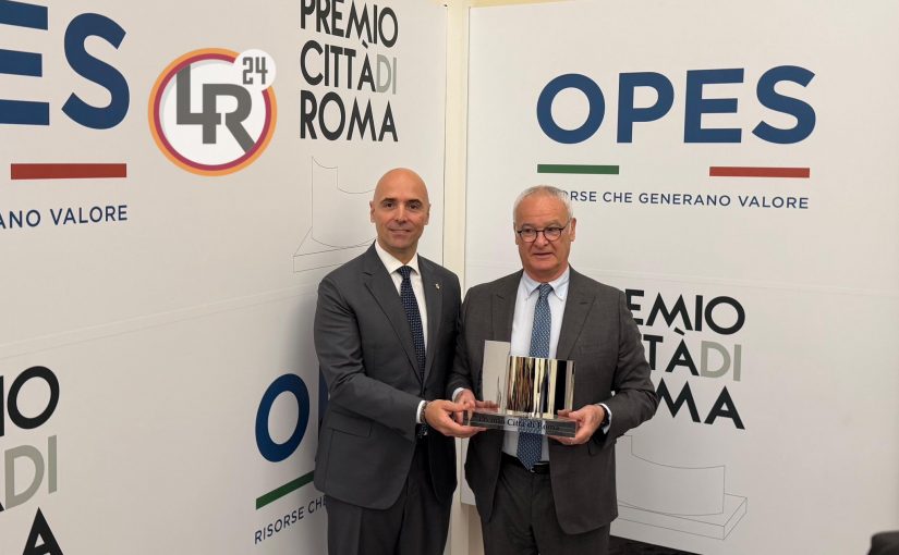 Ranieri a sorpresa nella sede del CONI per il Premio Città di Roma: “I ragazzi stanno dando tutto. Uniti per un unico scopo!” (FOTO)
