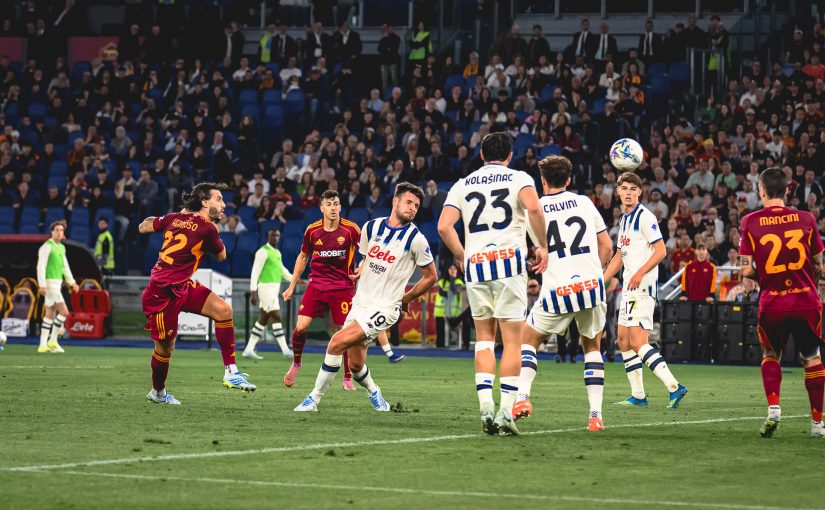 Pari con la Dea, giallorossi sesti. La Champions rimane lontana