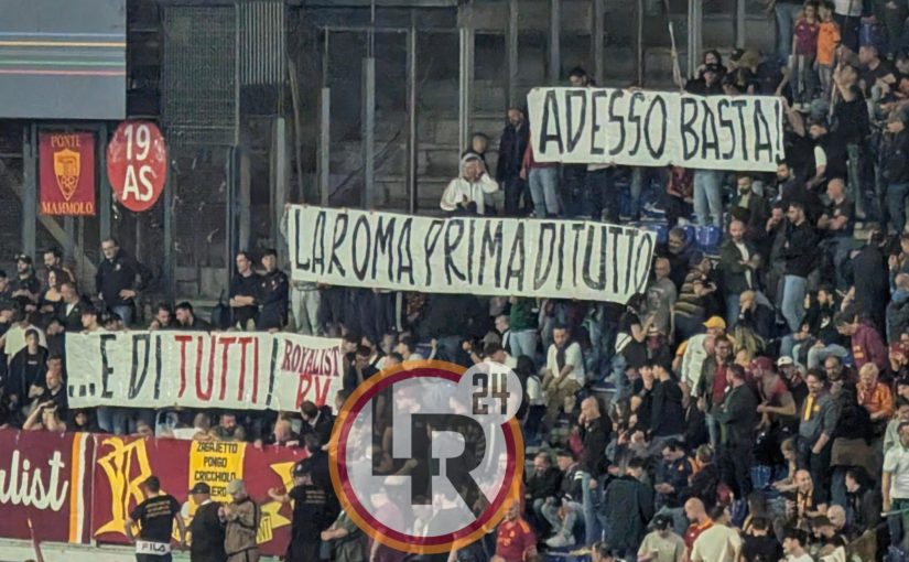 Roma-Atalanta: squadra fischiata dalla Curva Sud a fine partita