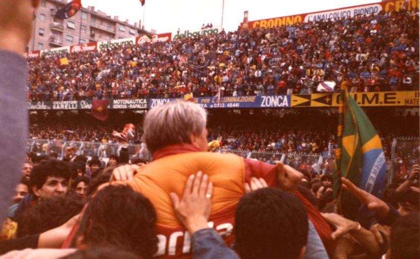 X, la Roma ricorda la vittoria del secondo scudetto a 43 anni di distanza (FOTO)
