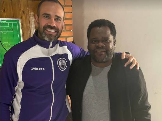 FOTO – Instagram, l’incontro tra Simplicio e Castan: “Ecco la storia di una grande squadra”