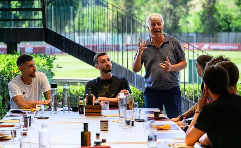 Trigoria: squadra riunita per colazione e saluto ai dipendenti. Applausi per Gasperini dopo il discorso di ringraziamento (FOTO)