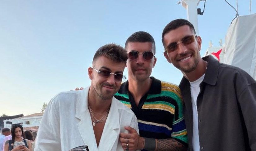 El Shaarawy, addio al celibato a Ibiza: ci sono anche Pellegrini e Mancini (FOTO)
