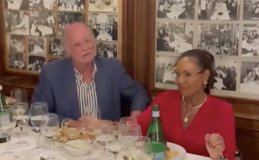 Paulo Roberto Falcao e moglie Cristina Ranzolin